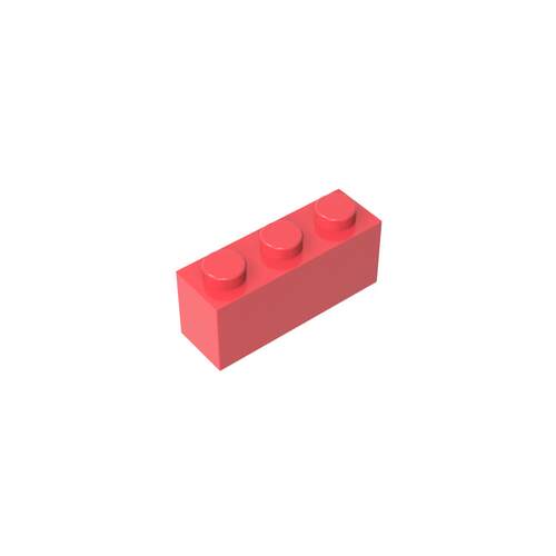 高砖积木零件GDS-533配件1x3兼容3622小颗粒MOC拼插散件 - 图2