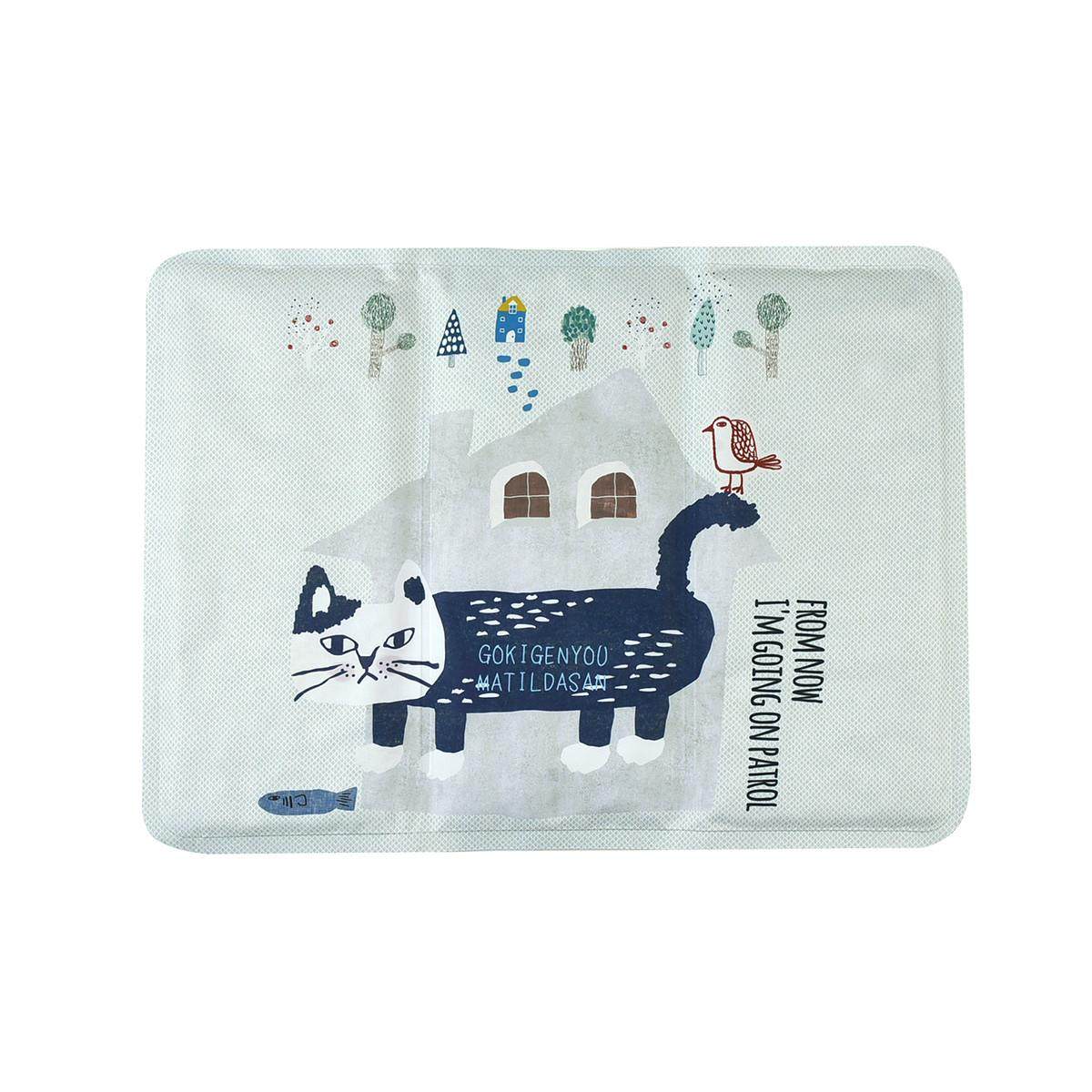 日本kusuguru凝胶冷感坐垫凉感座垫隔热办公室家居车载可折叠7175 - 图2