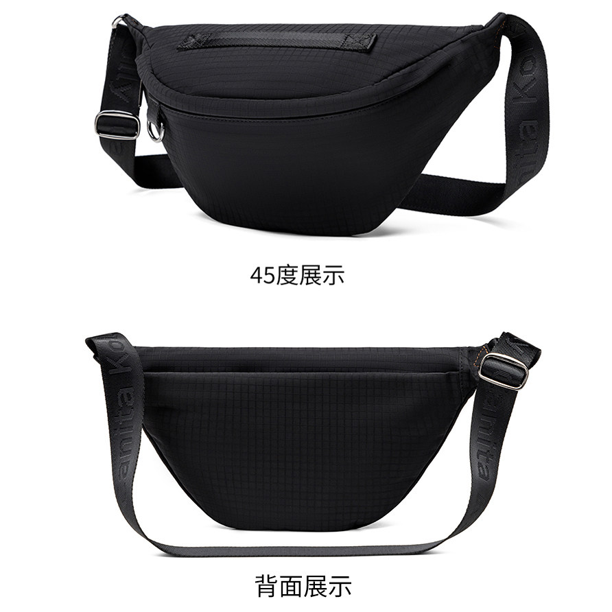 Canita Kolly男款户外运动胸包轻便骑行腰包品牌休闲斜挎包男包潮,淘宝优惠券,粉丝福利购,淘宝优惠卷
