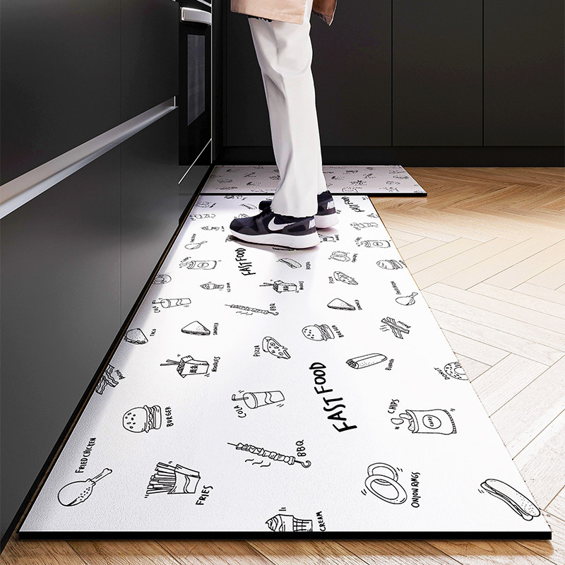 硅藻泥厨房地垫防滑防油吸水垫速干门口耐脏脚垫防水可擦免洗地毯,淘宝优惠券,粉丝福利购,淘宝优惠卷