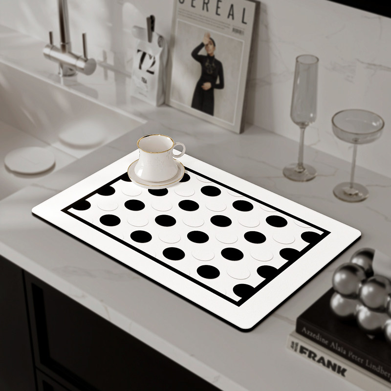 厨房台面沥水垫餐桌面吸水垫餐具碗盘餐垫灶台水槽洗碗防烫置物垫,淘宝优惠券,粉丝福利购,淘宝优惠卷