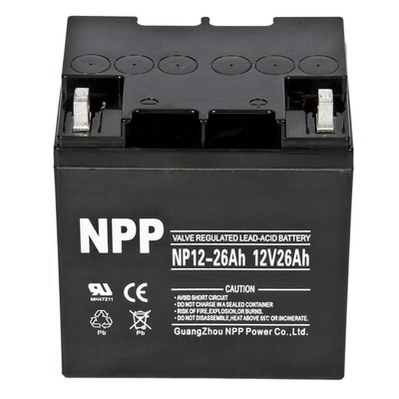 耐普蓄电池12V20AH 铅酸免维护NP20-12UPS直流屏消防照明电梯专用 - 图2