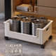 Space-saving and flexible trolley for easy access