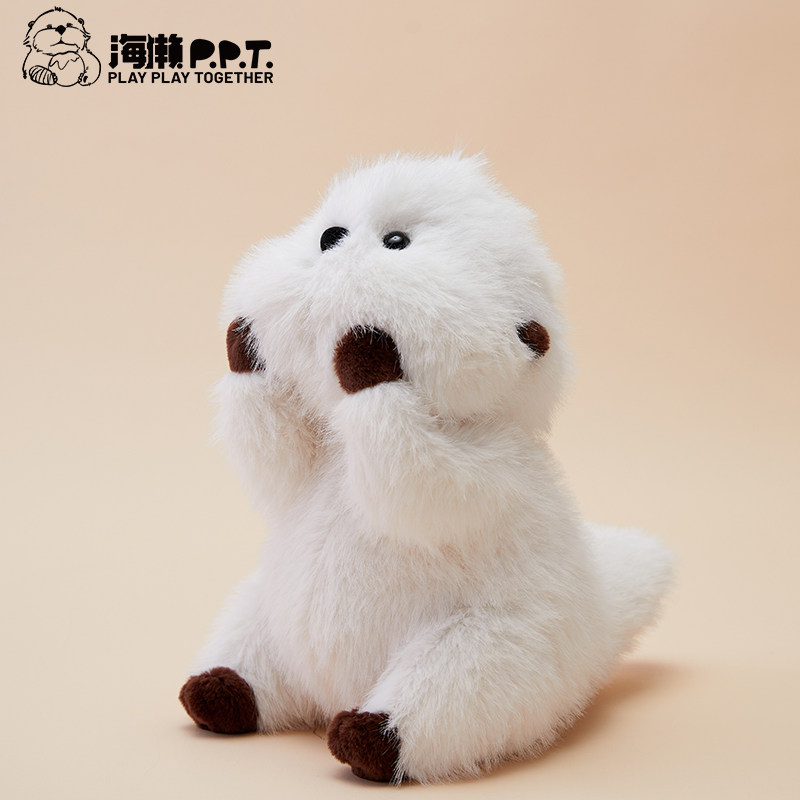  海獭PPT毛绒布艺类玩具