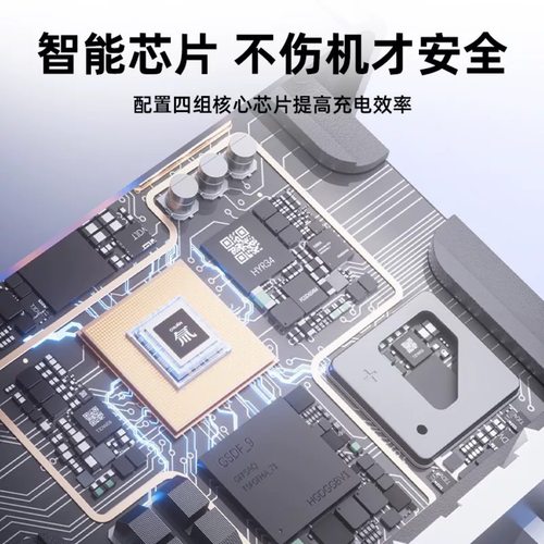 凯丽好物氚流多口充电器数据线套装2025新款120w全协议超级快充氮化镓双口充电头适用于苹果oppo华为vivo小米 - 图2