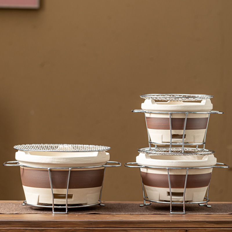 BBQ stove charcoal stove edge stove ceramic