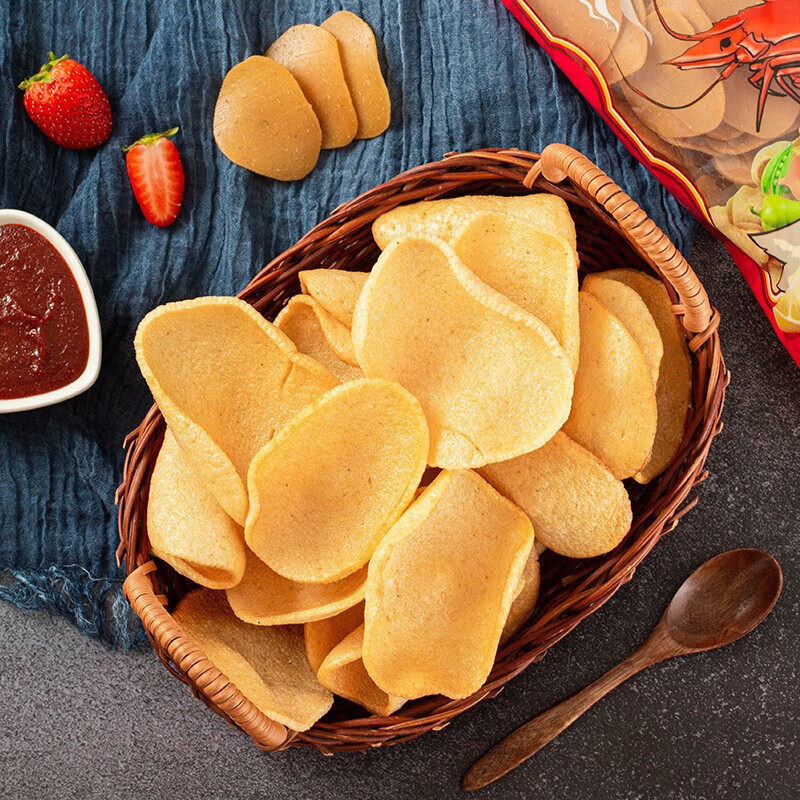 【包邮】水妈妈泰国进口泰式龙虾片自己油炸大虾片半成品零食,淘宝优惠券,粉丝福利购,淘宝优惠卷