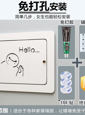 电表箱装饰画弱电集线箱遮挡多媒体配电2026遮挡罩现代简约免打孔