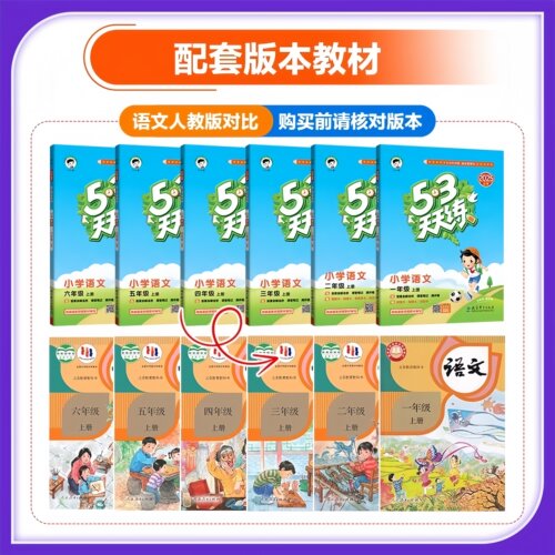 旧版2024春下册2025秋53天天练人教版上册一二三四五六年级同步练习册训练题语文数学英语小儿郎53五三同步练习同步训练五三5.3 - 图0