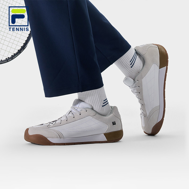FILA 斐乐官方男鞋TROFEO网球生活鞋2026春新款云游鞋板鞋运动鞋,淘宝优惠券,粉丝福利购,淘宝优惠卷