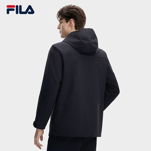 FILA 斐乐官方男士棉服两件套2026春季新款时尚休闲舒适保暖外套 - 图1