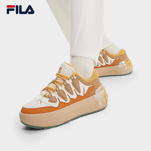 FILA 斐乐官方女鞋CARROT摩登板鞋秋新萝卜鞋厚底增高运动鞋 - 图3