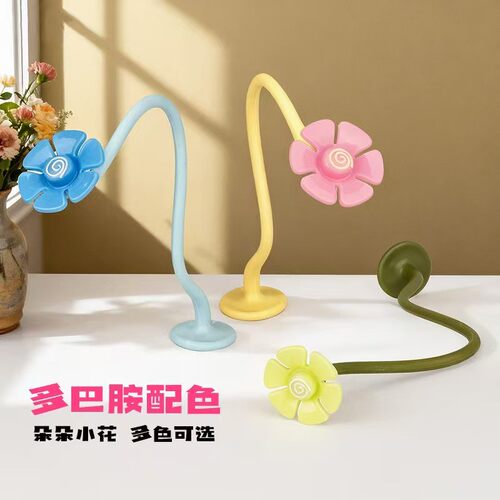 洗衣机花朵通风卡扣滚筒门通风固定器支架防撞限位器门挡防霉吸盘 - 图2