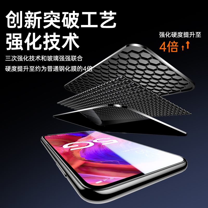 适用oppoa93钢化膜无尘仓全覆盖新款a93s手机膜除尘超清玻璃防摔防爆防尘盒OPPOA93贴膜神器全屏覆盖防窥保护 - 图3