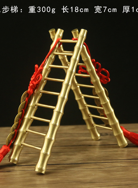 乔迁办公室小摆件铜招财中式