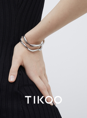 TIKOO原创小众素圈手环多层男女