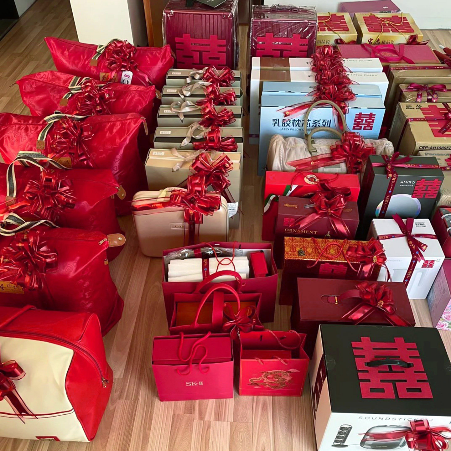 陪嫁嫁妆拉花装饰被子喜字红色丝带大号喜被专用婚礼绑带布置缎带,淘宝优惠券,粉丝福利购,淘宝优惠卷