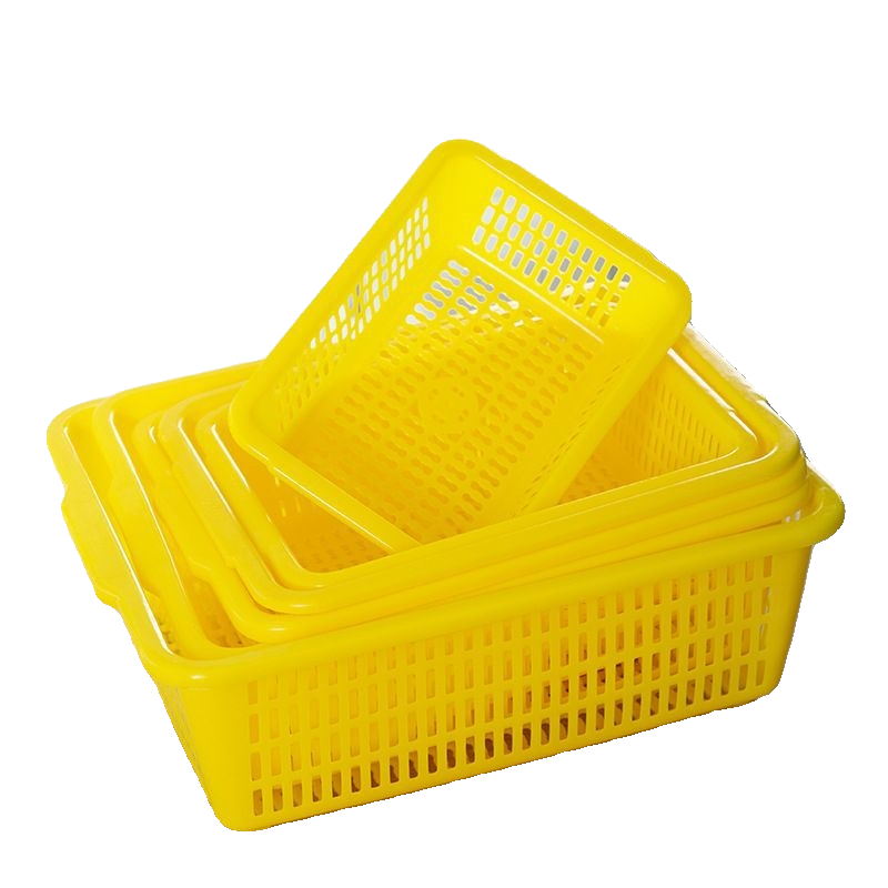 塑料篮洗菜篮收纳篮沥水篮长方形熟料耐摔篮子分拣筐子商用漏水筛,淘宝优惠券,粉丝福利购,淘宝优惠卷
