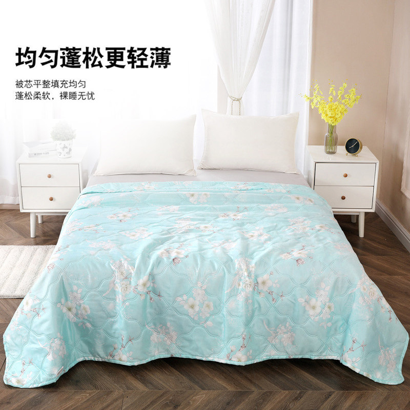 夏季空调被夏凉被可机洗被子夏被宿舍单人被芯非纯棉全棉2025新款,淘宝优惠券,粉丝福利购,淘宝优惠卷