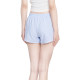 BM Striped Strap Shorts Women's 2026 Summer New Wide-leg Pants Slimming Legs Long Loose Versatile Casual Pants