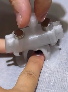 吸猫眼神器玻璃珠美甲旋转陀螺美甲师辅助器一次成型懒人美甲工具