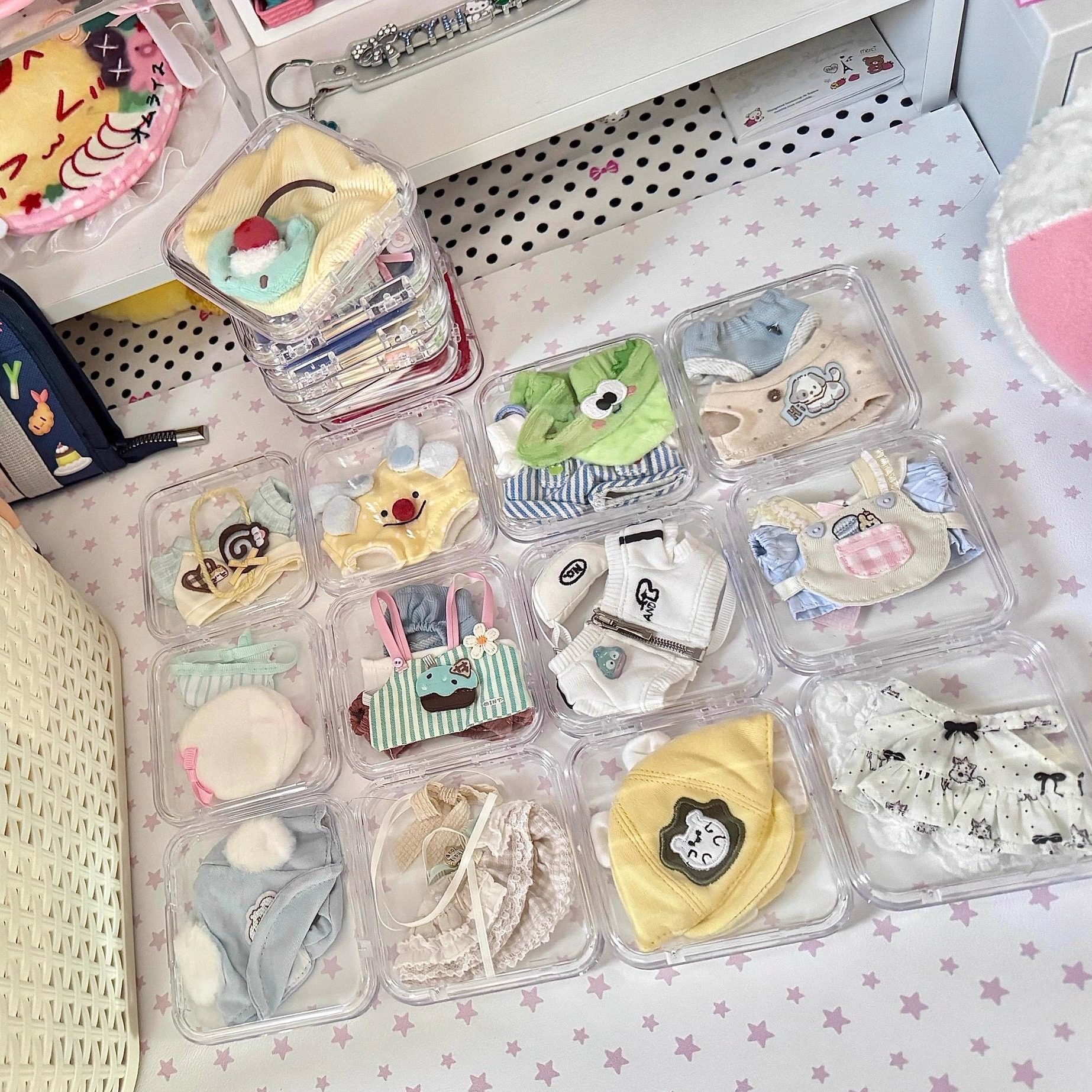 20cm棉花娃娃衣服福袋盲盒换装可爱儿童玩具生日礼物女孩裤子裙子,淘宝优惠券,粉丝福利购,淘宝优惠卷