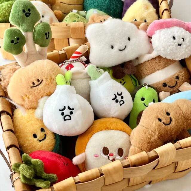 ອາຫານຜັກງາມ plush toy ຂອງຂວັນຂະຫນາດນ້ອຍຂອງເດັກນ້ອຍ