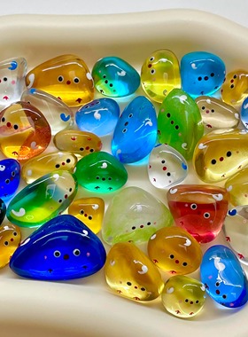 网红同款ins风可爱石宠摆件盲盒