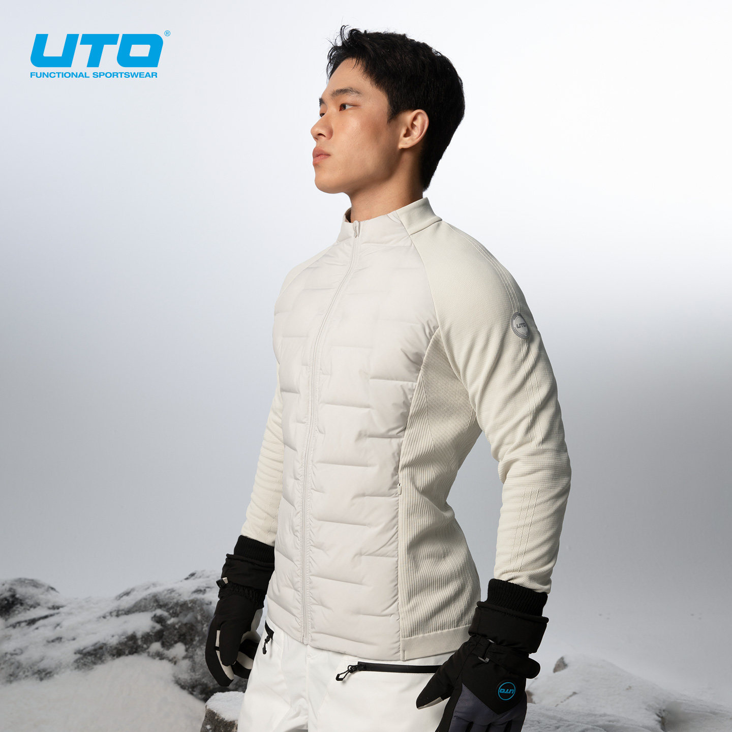 UTO悠途运动羽绒服防泼水男女款800蓬鹅绒羽绒外套秋冬户外跑步,淘宝优惠券,粉丝福利购,淘宝优惠卷