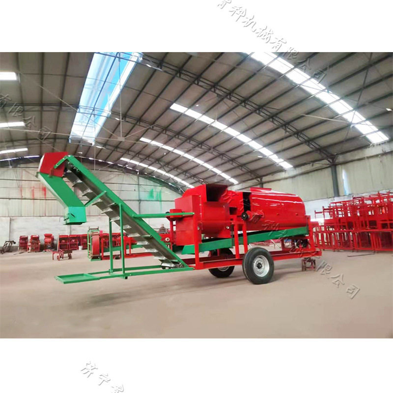 干湿花生摘果机 农用花生种植大户适用  手扶拖挂式花生收获机,淘宝优惠券,粉丝福利购,淘宝优惠卷