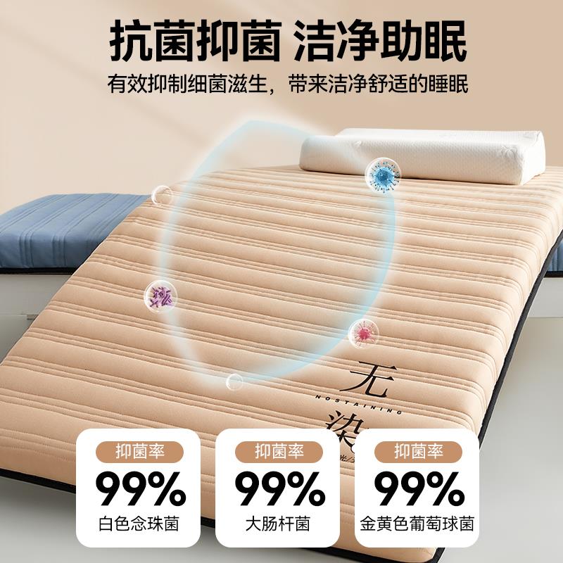 A类乳胶床垫软垫家用卧室榻榻米垫子宿舍学生单人床褥子记忆海绵 - 图3