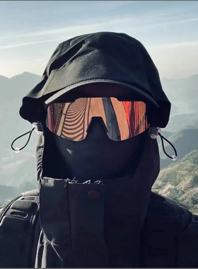 遮阳运动墨镜户外骑行登山滑雪防风护目镜可套近视镜滑雪连体眼镜