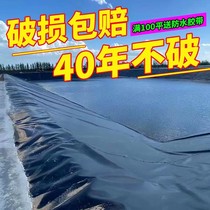 Fish Pond Anti-Seepage Film Geomembrane Fish Pool Pool Special Thickened Waterproof Cloth Cistern Protective Slope Thickened Plastic Film