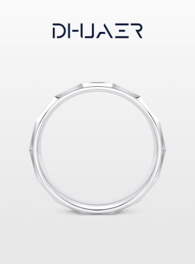 迪华尔钻石戒指AU750情侣男戒