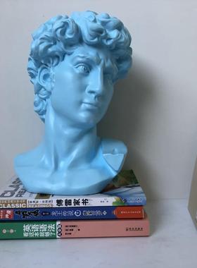 书柜雕塑抽象工艺品 玄关人物摆件现代家居装饰品客厅桌面