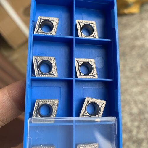 菱形内孔光洁度好/金属陶瓷数控车刀片CCMT09T304/08 PS/MT/FG/TC - 图0