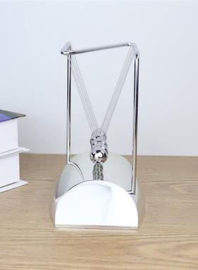 z字形状电镀牛顿摆球金属撞撞球碰珠物理能量守恒科教永动机摆件