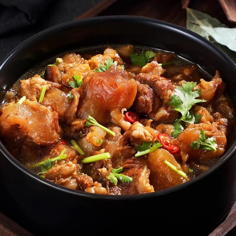 【老诚一锅】筋头巴脑牛肉筋牛蹄筋原汤火锅预制菜加热即食4.8斤,淘宝优惠券,粉丝福利购,淘宝优惠卷