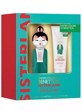 西班牙直邮Benetton Sisterland贝纳通姐妹岛绿色粉色淡香水EDT