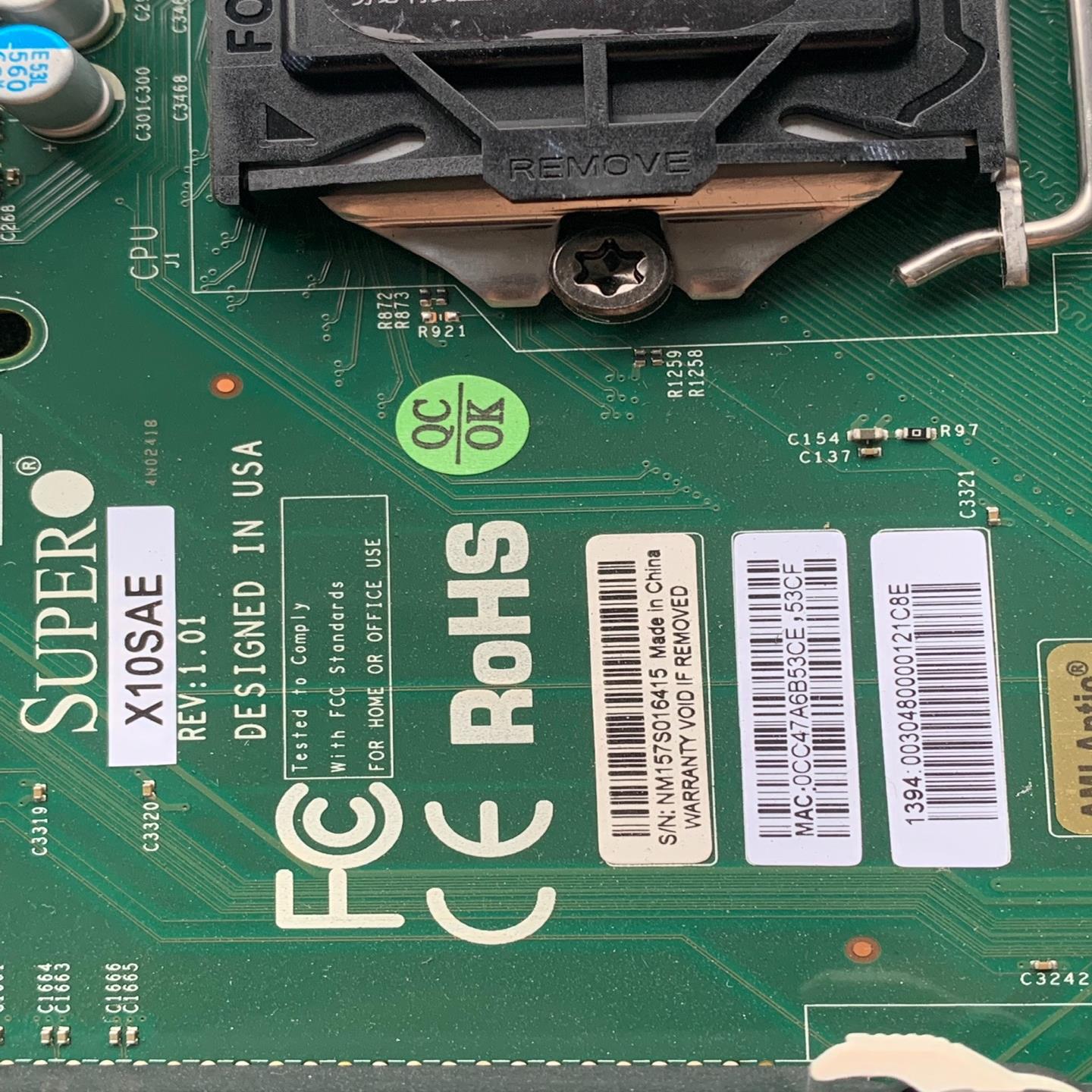 原装正品超微X10SAE单路E31200V3图形工作站主板C - 图2