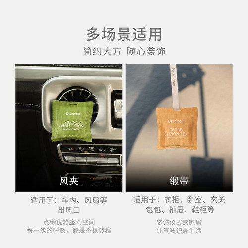 独特艾琳便携式高定车载香薰13g - 图1