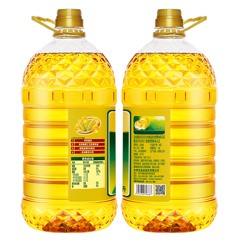 【芭芭农场兑换】长寿花非转基因压榨一级玉米油4L - 图3