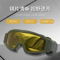 Spot Tactical Glasses Windproof Sand Army Fan Glasses Desert Goggles Cs Special Training Jungle Field Wind Mirror Explosion Protection