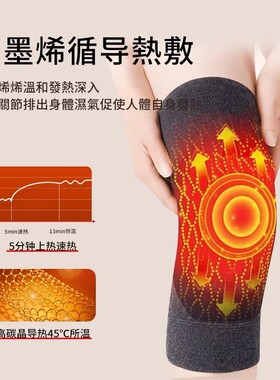 秋冬加厚发热保暖防寒腿护膝发热