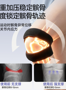 德国运动护膝髌骨支撑护具护膝套