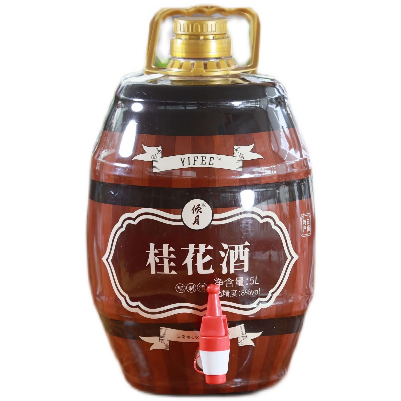 YIFEE伊啡桂花风味花酒5L温酒佳酿 - 图0