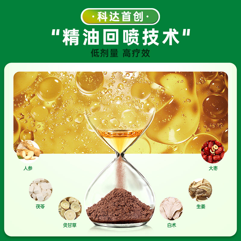 科达制药四君子汤颗粒脾胃气虚消化不良中国台湾中成药非丸日本