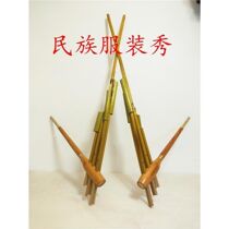 Manufacturer hot sell Guizhou Miao ethnic Lusheng folk handmade bamboo musical instrument stage performance props Lusheng 6 pipe size