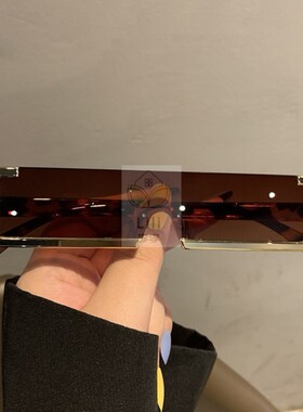 小众isn同款新科技未来感金属长方形一体式墨镜男小框太阳眼镜女