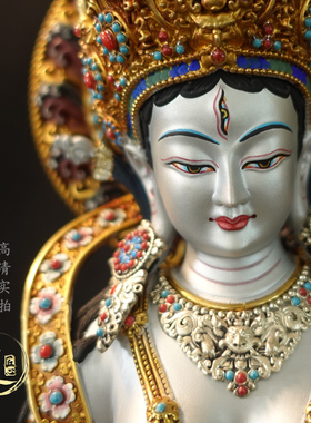 紫金莲黄铜保平安尼泊尔纯手工